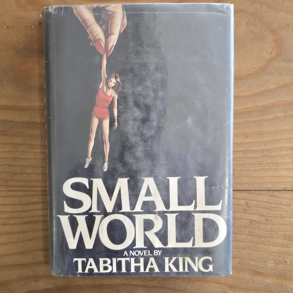 Vintage Small World Tabitha King 1981 Macmillan HC DJ Horror Thriller Ex-Library